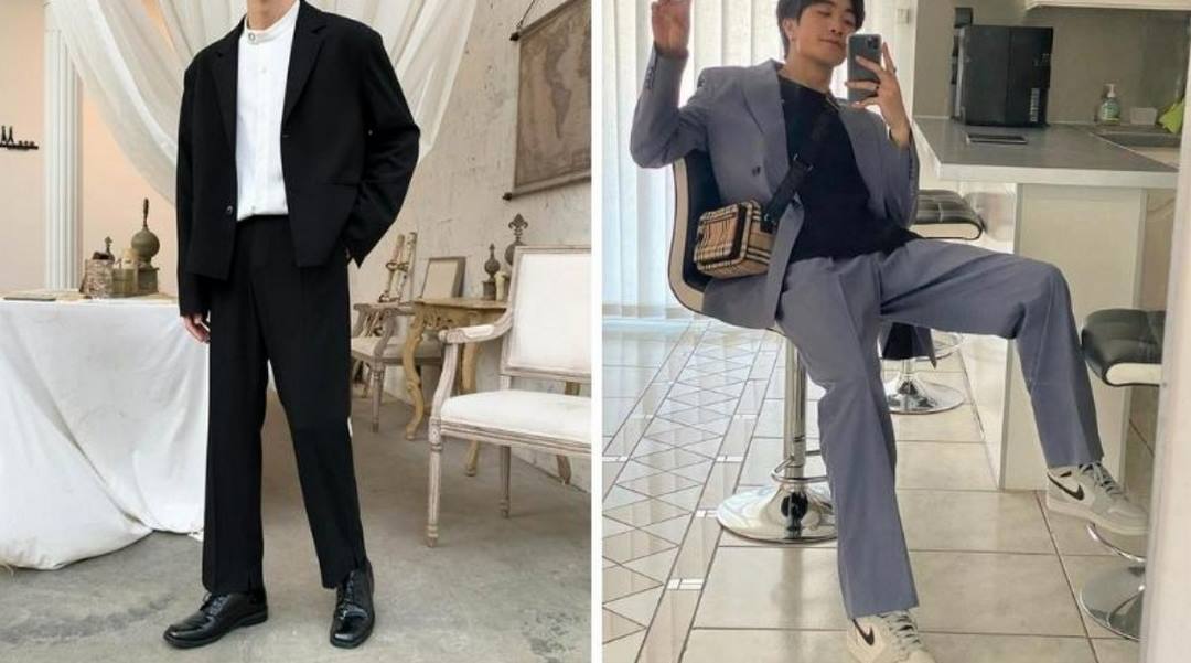 Áo blazer và quần tây